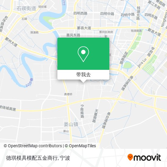 德琪模具模配五金商行地图