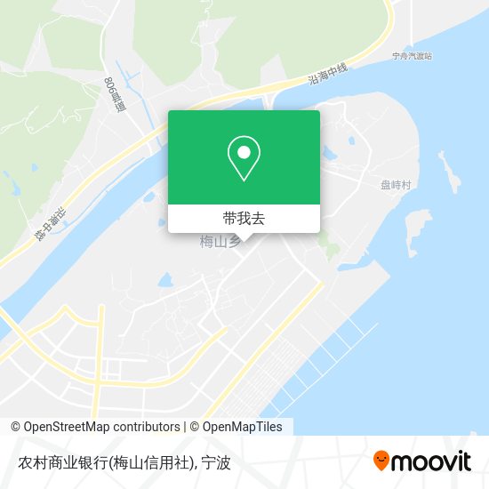 农村商业银行(梅山信用社)地图