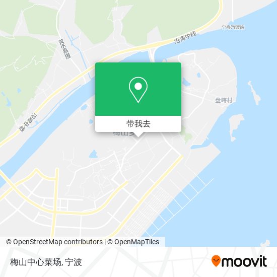 梅山中心菜场地图