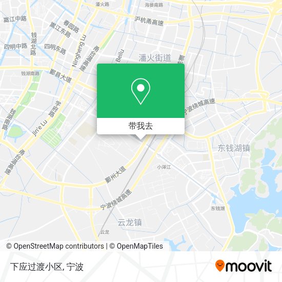 下应过渡小区地图
