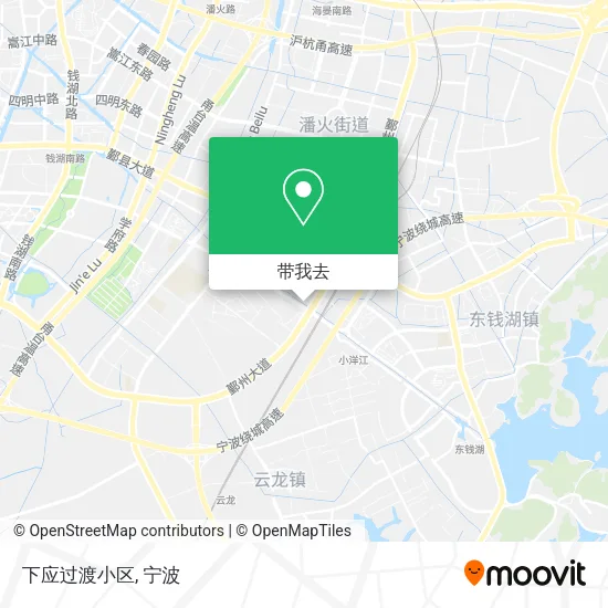 下应过渡小区地图