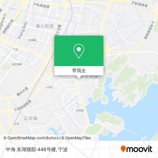 中海·东湖观邸-448号楼地图