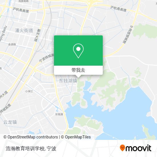 浩瀚教育培训学校地图