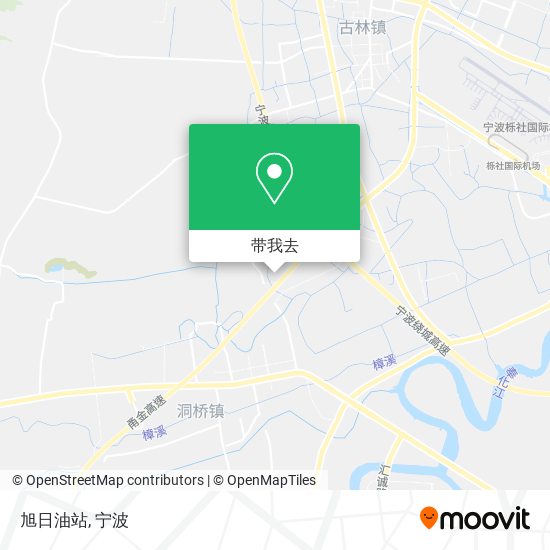 旭日油站地图
