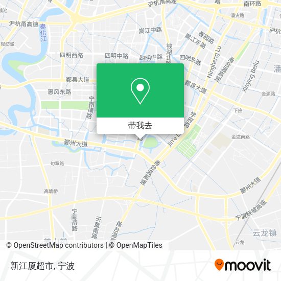 新江厦超市地图