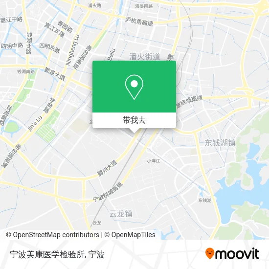 宁波美康医学检验所地图