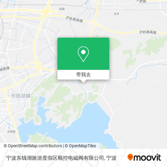 宁波东钱湖旅游度假区顺控电磁阀有限公司地图