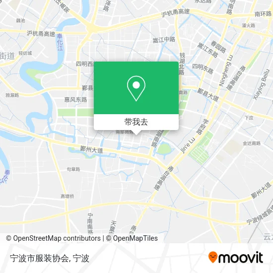 宁波市服装协会地图