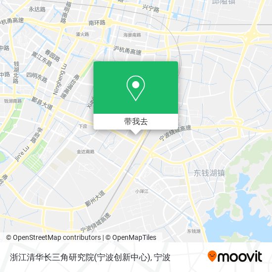 浙江清华长三角研究院(宁波创新中心)地图