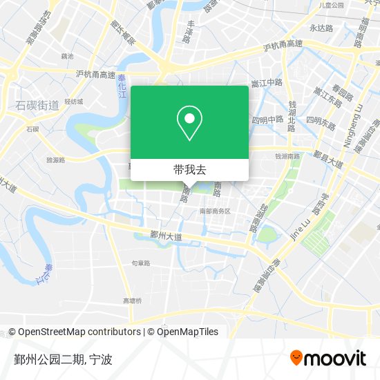 鄞州公园二期地图