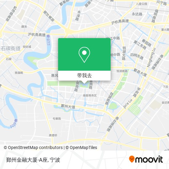 鄞州金融大厦-A座地图