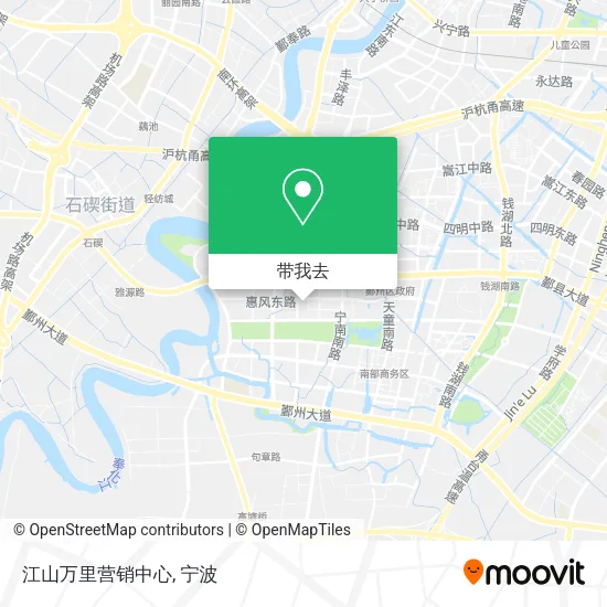 江山万里营销中心地图