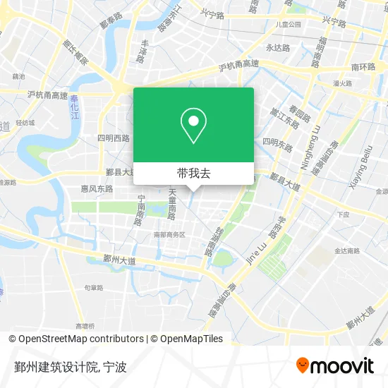 鄞州建筑设计院地图