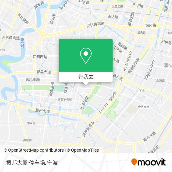 振邦大厦-停车场地图