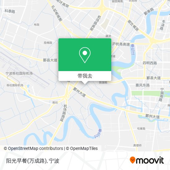 阳光早餐(万成路)地图