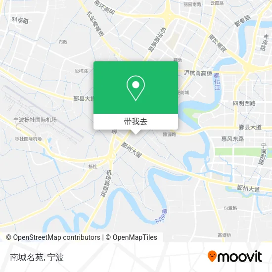 南城名苑地图