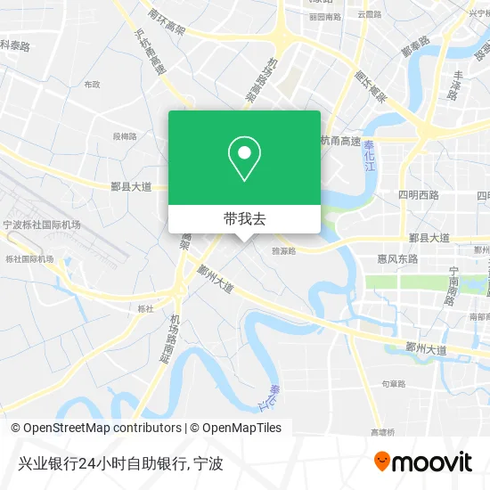 兴业银行24小时自助银行地图