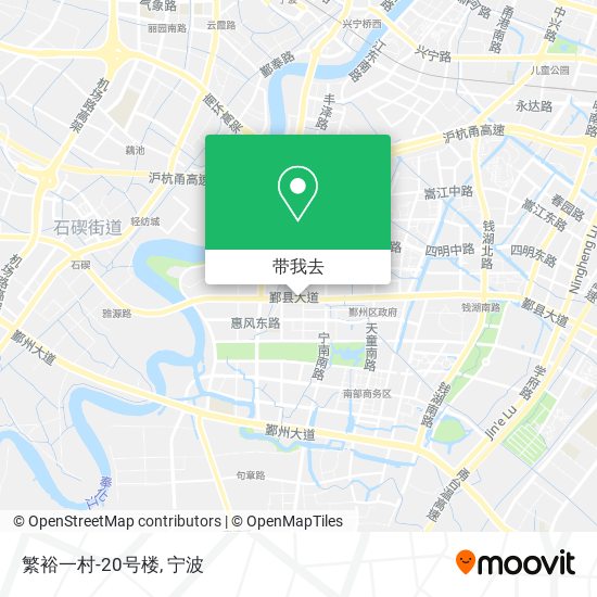 繁裕一村-20号楼地图