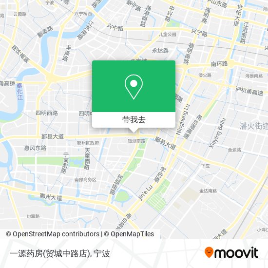 一源药房(贸城中路店)地图