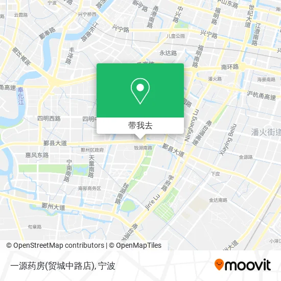一源药房(贸城中路店)地图