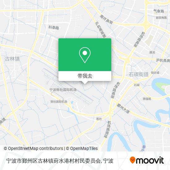 宁波市鄞州区古林镇葑水港村村民委员会地图