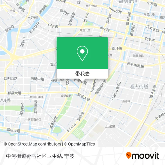 中河街道孙马社区卫生站地图