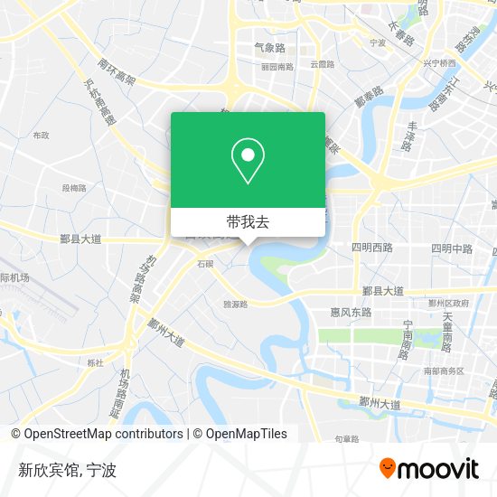 新欣宾馆地图