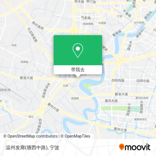 温州发廊(塘西中路)地图