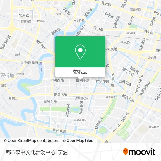 都市森林文化活动中心地图