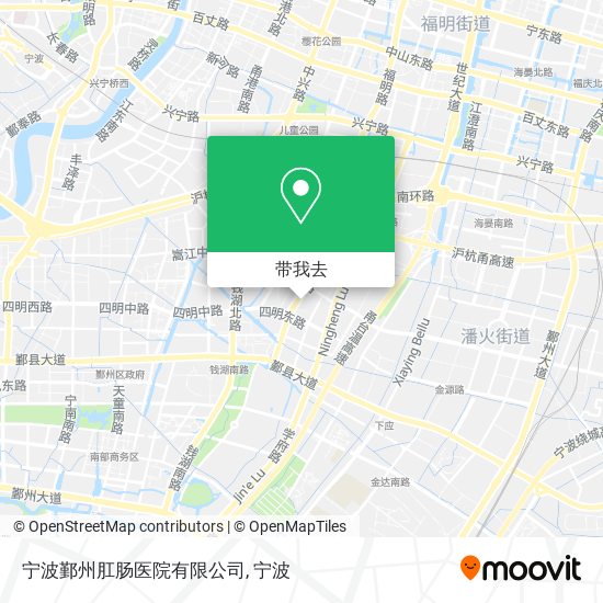 宁波鄞州肛肠医院有限公司地图