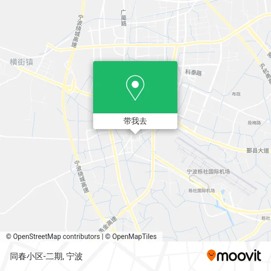 同春小区-二期地图