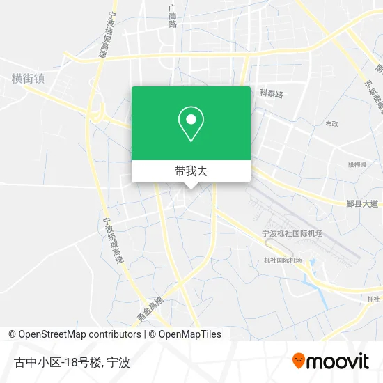 古中小区-18号楼地图