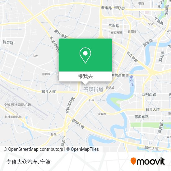 专修大众汽车地图