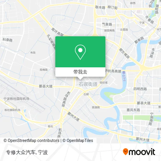 专修大众汽车地图