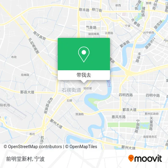 前明堂新村地图