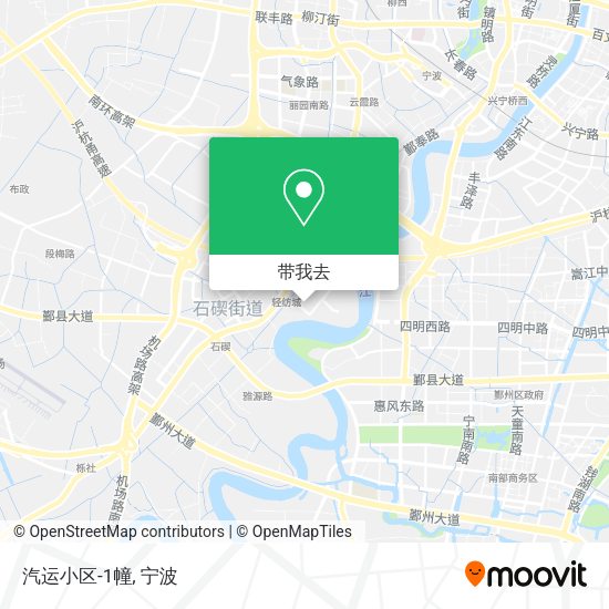汽运小区-1幢地图