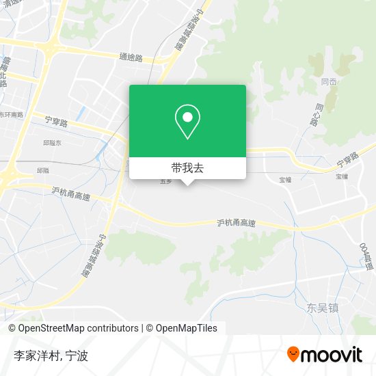 李家洋村地图
