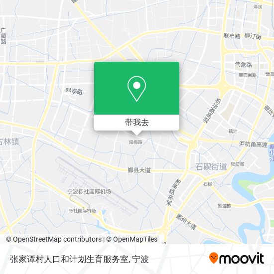 张家谭村人口和计划生育服务室地图