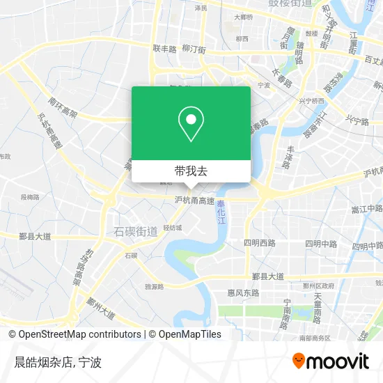 晨皓烟杂店地图