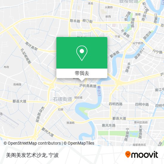 美阁美发艺术沙龙地图