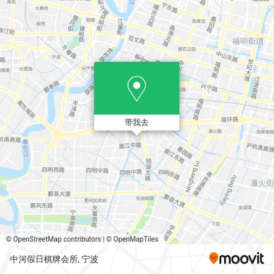 中河假日棋牌会所地图