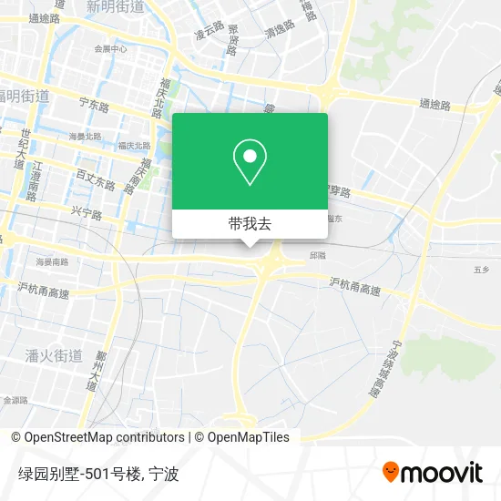 绿园别墅-501号楼地图