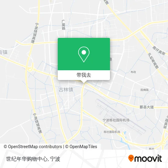 世纪年华购物中心地图