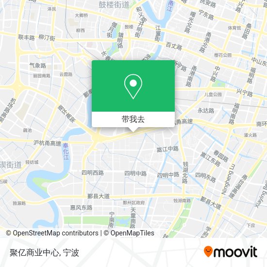 聚亿商业中心地图