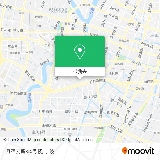 舟宿云庭-25号楼地图