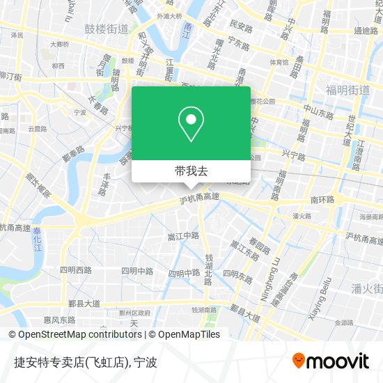 捷安特专卖店(飞虹店)地图