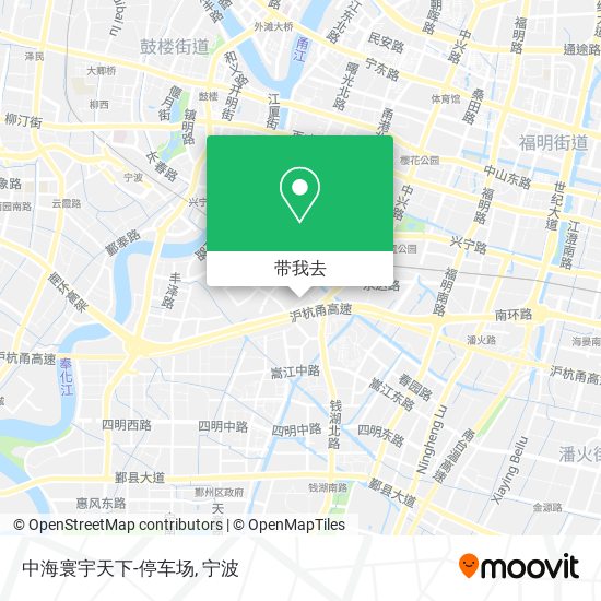 中海寰宇天下-停车场地图