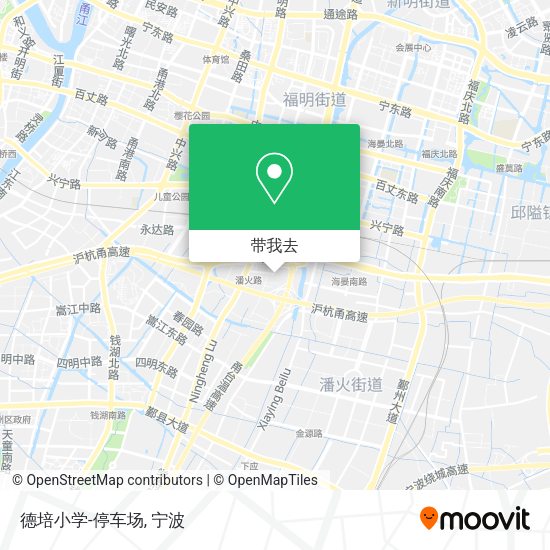 德培小学-停车场地图