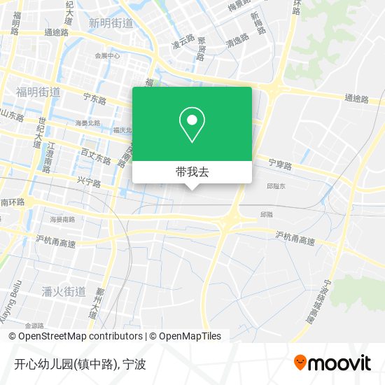 开心幼儿园(镇中路)地图