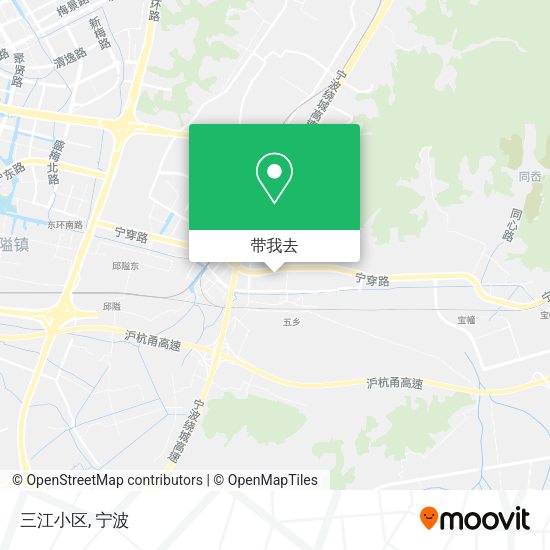 三江小区地图